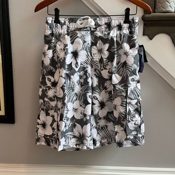 Kanu Surf Dominica Floral Print Swim Trunks sz S NWT - Picture 1 of 5